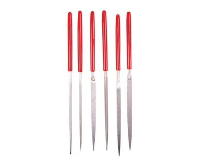 EZE-LAP Diamond Model 600 5.50" 600 Grit Fine Diamond Needle File Set