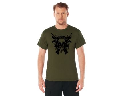 Rothco Molon Labe Skull T-Shirt