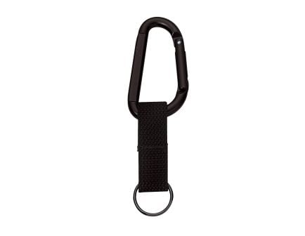 Rothco Jumbo 80Mm Carabiner With Web Strap Key Ring - Black