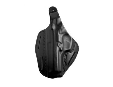 Blackhawk! 3-Slot Leather Pancake LH Holster Springfield XDM, Black - 420021BK-L