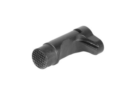EGW HD Higher Magazine Catch w/Checkered Extended Button Fits 1911 Commander/1911 Government, Blue