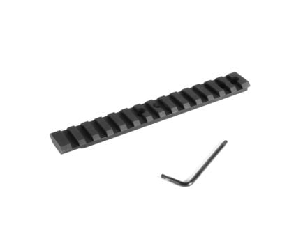 EGW Heavy Duty 1-Piece Picatinny Rail 7075-T6 Aircraft Grade Aluminum Alloy Fits Mossberg 500 Early
