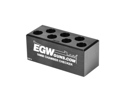 EGW 10mm 7-Hole Case Gauge Ammo Checker
