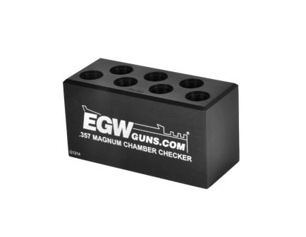 EGW .357 Magnum 7-Hole Case Gauge Ammo Checker
