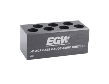 EGW .45 ACP 7-Hole Case Gauge Ammo Checker