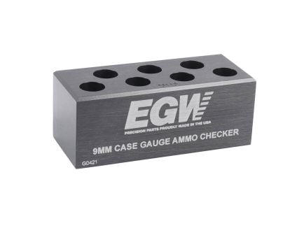 EGW 9mm 7-Hole Case Gauge Ammo Checker