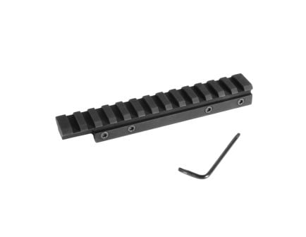 EGW Heavy Duty 1-Piece Picatinny Rail 7075-T6 Aircraft Grade Aluminum Alloy Fits CZ 452