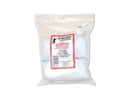 Pro-Shot .45-.58 Cal. 21/2" RD Patches 250CT