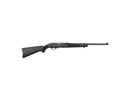 Ruger 10/22 .22 LR Fiber Optic Sights, Black Synthetic Stock 01293