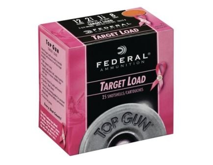 Federal12 gauge  2.75" #8 Breast Cancer Awareness Shotshell 25 Rounds Ammunition - TGL12P 8