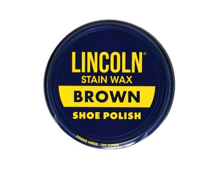 Lincoln U.S.M.C. Stain Wax Shoe Polish - Brown