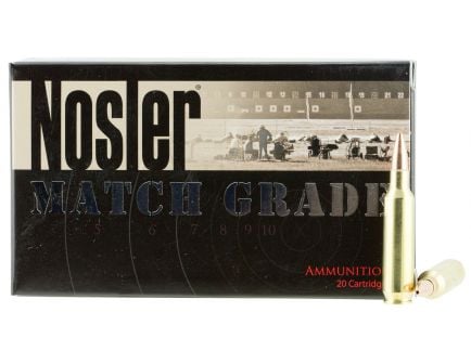 Nosler Match Grade 22 Nosler 77 grain ammo 