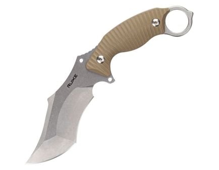 RUIKE Knives Karambit Fixed Blade Desert Sand - RK-F181-W