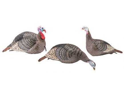Hunter's Specialties Strut-Lite Jake and Hen Combo Decoy, Wild Turkey - 100005