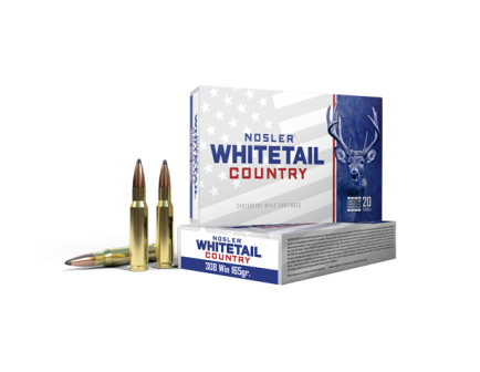 Nosler Whitetail Country .308 Winchster 165gr SB ST Ammo