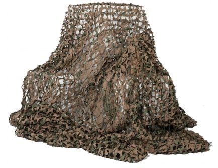 Camo Unlimited Premium Military Netting, 9' 10" L x 9' 10" W, Green/Brown - MS01B