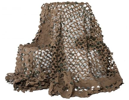 Camo Unlimited Premium Ultra-Lite Netting, 19' 8" L x 7' 10" W, Green/Brown - LW04B