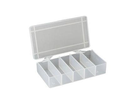 Brownells 5.87" x 3.50" x 1.75" Storage Bin, Clear Pack of 2