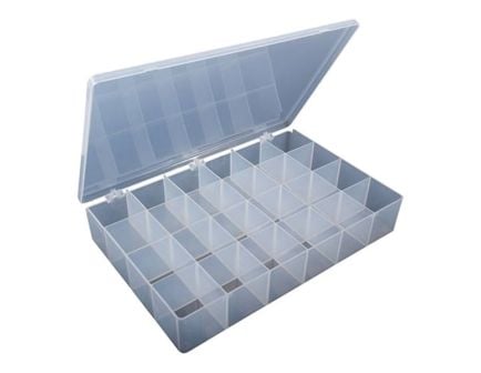 Brownells 12.87" x 8.62" x 2.25" Storage Bin, Clear Pack of 1