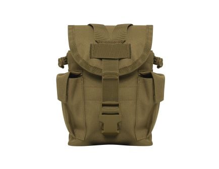 Rothco Molle Ii Canteen Utility Pouch - Coyote Brown