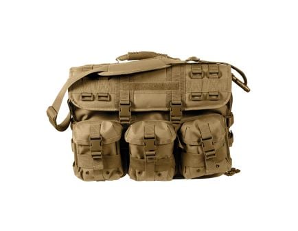 Rothco Molle Tactical Laptop Briefcase - Coyote Brown