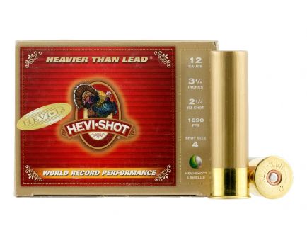 Hevi-Shot 12ga 3.5" 2-1/4oz #4 Hevi-13 Shotshell Ammunition 5rds - 43524