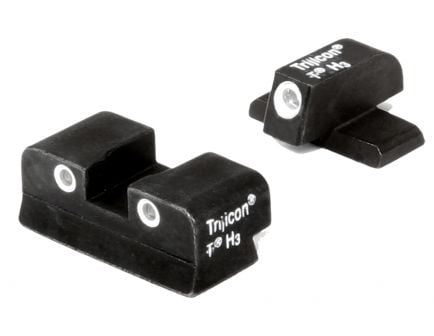 Trijicon Bright & Tough #6 Front/#8 Rear Night Sight Set for Sig Sauer .40 S&W, .45 ACP Pistols - SG03