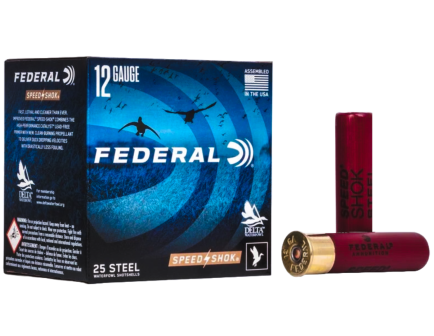 Federal 12ga 3.5" 1-3/8oz BBB Speed-Shok High Velocity Steel Shotshells - WF133 BBB