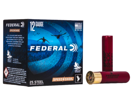 Federal 12ga 3.5" 1-3/8oz BB Speed-Shok High Velocity Steel Shotshells - WF133 BB