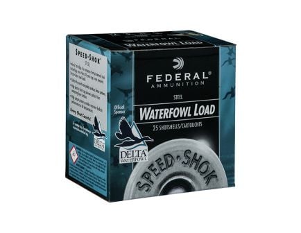 Federal 12ga 3.5" 1-3/8oz #2 Speed-Shok Waterfowl Steel Shotshell Ammunition - WF133 2
