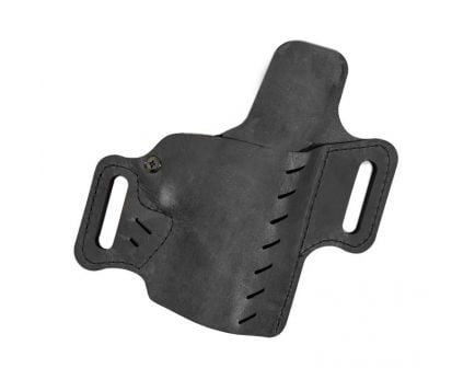 Versacarry Recruit OWB Black Leather Right Handed Holster, Size 2 - SZ2-R1102-1