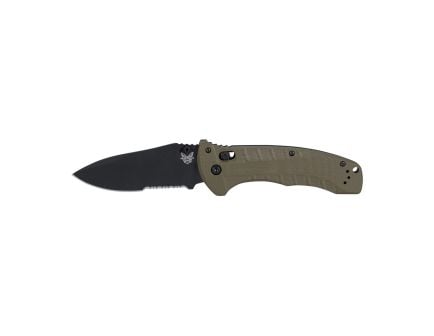 Benchmade 980 TURRET Drop Point Pocket Knife - 980SBK