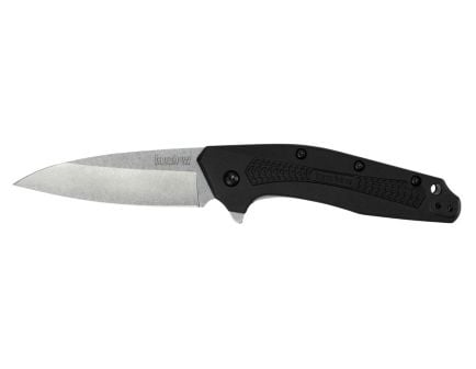 Kershaw Dividend Folding Knife w/ Liner Lock, Stonewash Blade - 1812X