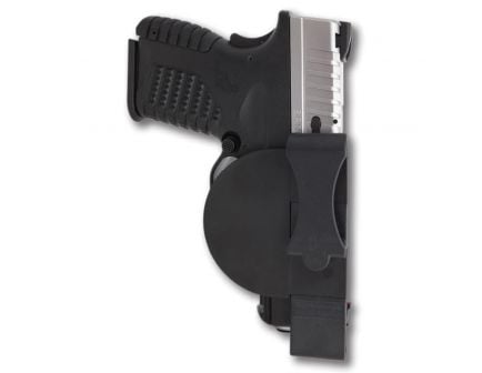 Versacarry Zerobulk Extra Large Ambidextrous Hand Inside the Waistband Holster, Smooth Black/Red - 40XL