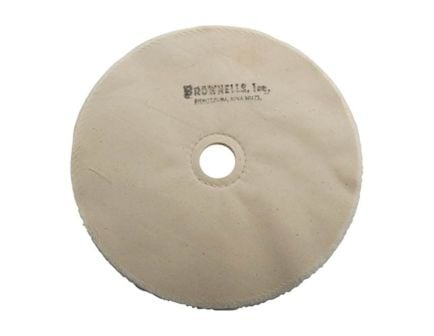 Brownells 8" x 1" Loose Muslin Polishing Wheel