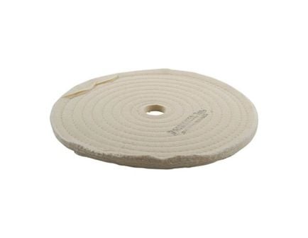 Brownells 8" x 7/8" Stitched Muslin Polishing Wheel