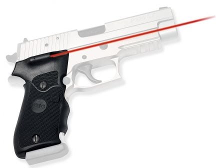 Crimson Trace Dual Side Activation Laser Grip for Sig Sauer P220 Pistols, Black - LG-320