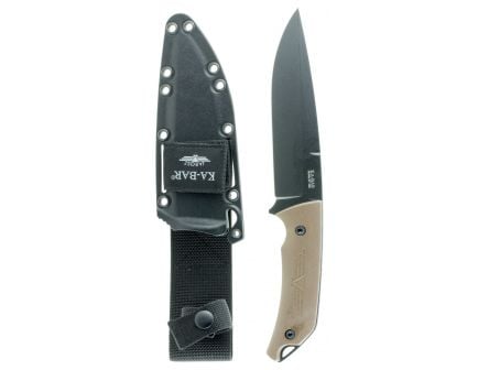 KA-BAR Jarosz Turok Drop Point Fixed Blade Knife, 6.25" - 7503