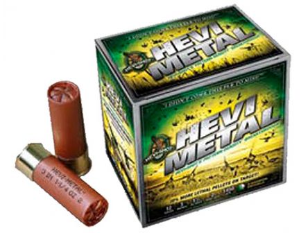 Hevi-Shot 12ga 3" 1-1/4oz #BB Heavy Metal Shotshell Ammunition 25rds - 30088