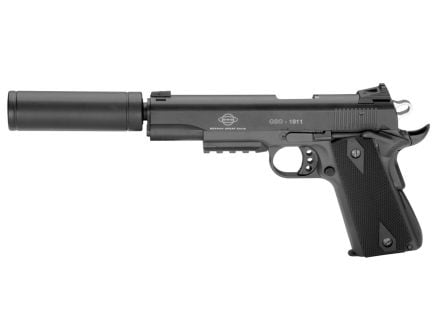 German Sports Guns 1911 Pistol with Fake Suppressor 