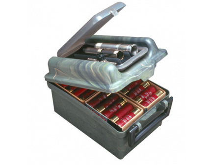 MTM Shotshell and Choke Tube Box - Camo - 100rd-SW100-09