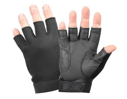 Rothco Fingerless Stretch Fabric Duty Gloves