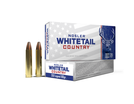 Nosler Whitetail Country 350 Legend 180gr SW Ammo 20rds - 40130