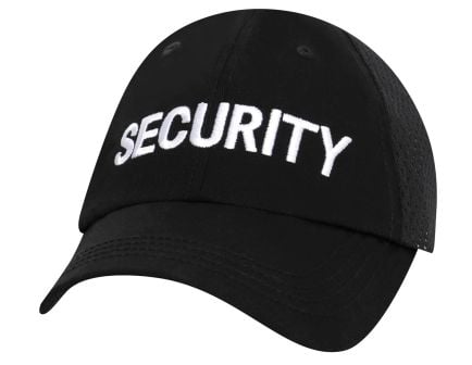 Rothco Security Mesh Back Tactical Cap - Black