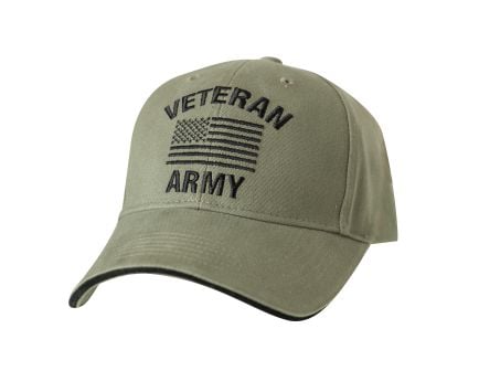 Rothco Vintage Low Profile Cap - Army Veteran