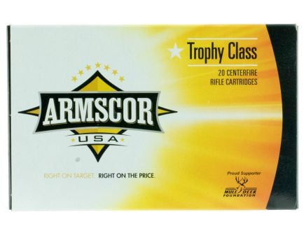 Armscor 165 gr AccuBond .300 WSM Ammo, 20/box - FAC300WSM165