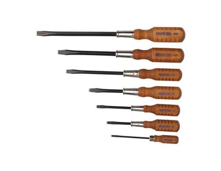 Grace USA 7-Piece Wood Screwdriver Set