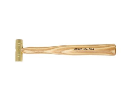 Grace USA 4 oz Head Hammer, Brass