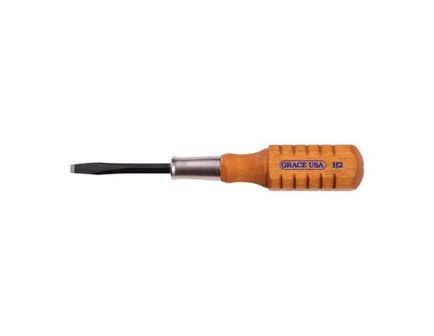 Grace USA H x 6.25" Parallel Tip/Hollow Ground Letter Screwdriver