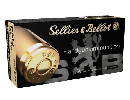 Sellier & Bellot 357 Sig 140gr FMJ Ammunition 50rds - SB357SIG